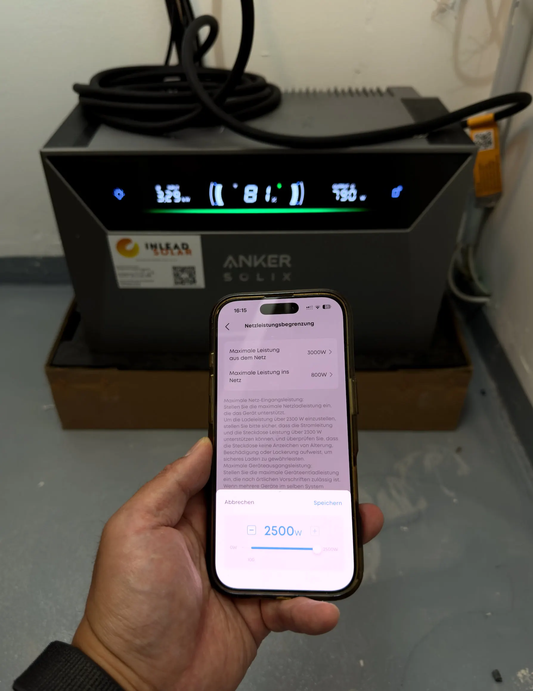 Einrichtung eines Anker SOLIX Systems per App durch Inlead Solar