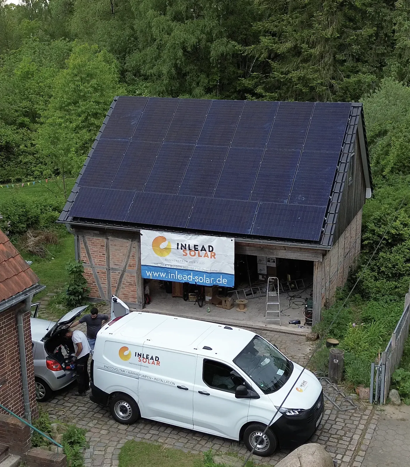 Photovoltaikanlage in Ahrensburg – realisiert von Inlead Solar